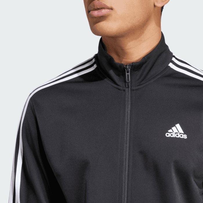 Men'S Essentials Warm-Up 3-Stripes Track Top - Image 6