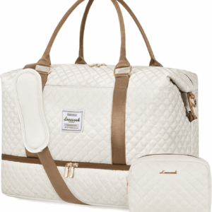 Travel Duffle Bag,Weekender Bags for Women with Shoe Compartment，Carry on Overnight Bag with Toiletry Bag,Gym Duffel Bag with Wet Pocket, Hospital Bags for Labor and Delivery