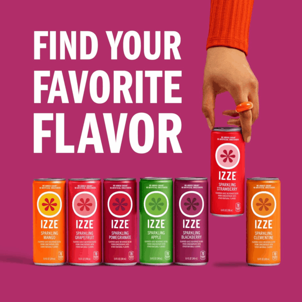 Sparkling Juice Beverage Blend, Variety Pack, Blackberry, Clementine, Apple, Grapefruit, No Sugar Added, 8.4 FL OZ, 24 Cans - Image 6