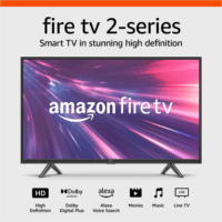Fire TV 32" 2-Series (Newest Model), HD Smart TV with Fire TV Alexa Voice Remote, Stream Live TV without Cable