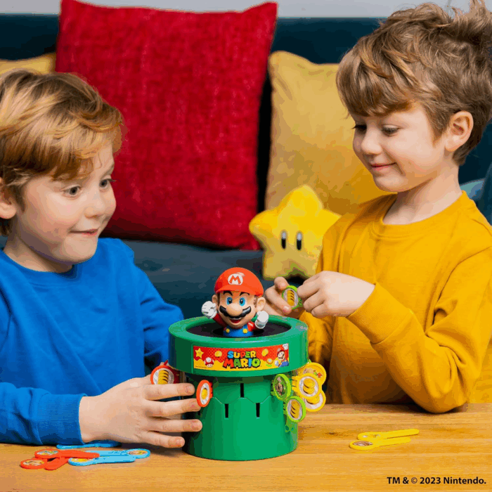 Pop up Super Mario Board Game - Family and Preschool Kids Games for Family Game Night - Kids Activities and Super Mario Toys - Girls and Boys Games - 2-4 Players - Ages 4 Years and Up - Image 5