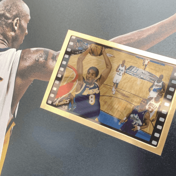 Signed Kobe Bryant Film Photo Collage,Kobe Memorabilia Framed Poster Gifts for Basketball Fans on Birthday/Christmas/Father'S Day 10X8 Inches - Image 4