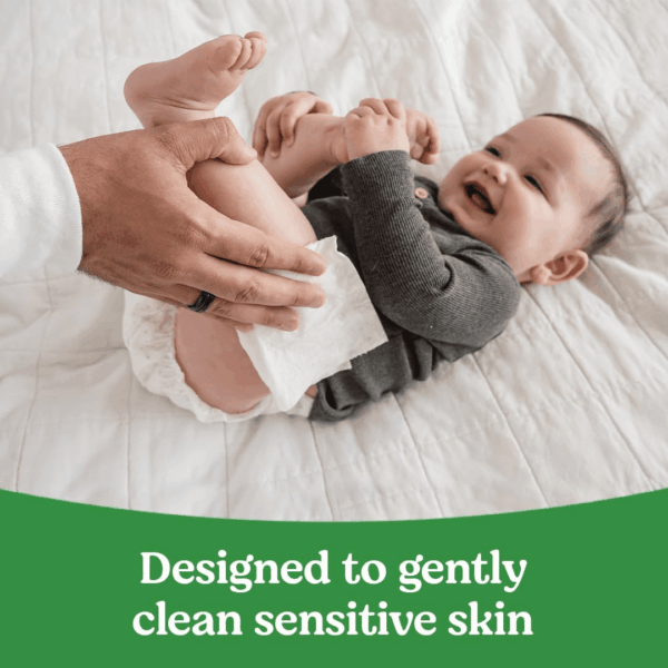 Natural Care Sensitive Baby Wipes, Unscented, Hypoallergenic, 99% Purified Water, 3 Refill Packs (528 Wipes Total) - Image 3