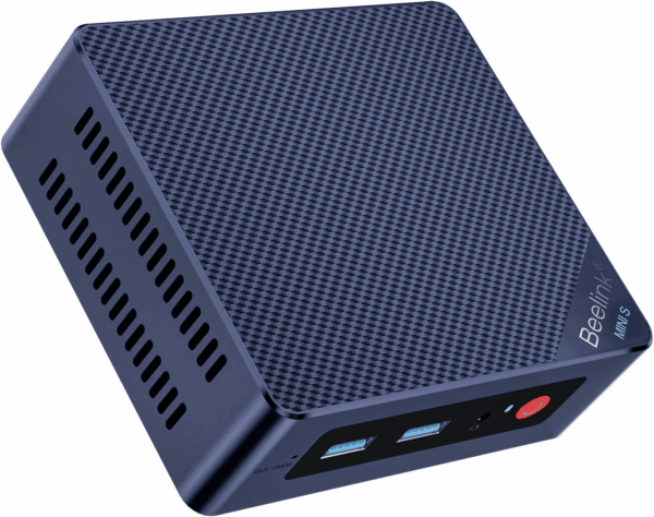 Mini S12 Pro Mini PC - 12Th Gen Intel N100 (Up to 3.4Ghz), 16GB DDR4, 500GB SSD, 4K Dual Display, Wifi 6, BT 5.2, 1000Mbps LAN - Low Power Mini Desktop Computer