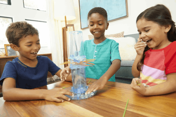 Kerplunk Kids Game, Easy-To-Learn Family Game for 2 to 4 Players, Don'T Let the Marbles Fall - Image 6