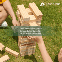 54 PCS Tumble Timber Set [Stack to 3FT], Pine Wooden Tumble Tower Game with Dice and Scoreboard Set - Classic Block Stacking Board Game for Teens Children Teenagers - Image 9