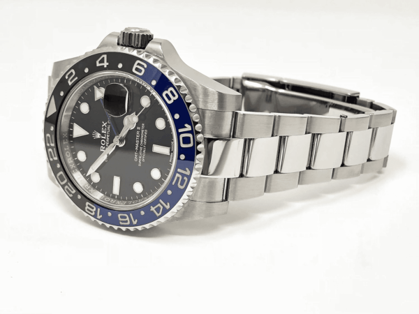 GMT Master II Black Dial Stainless Steel Mens Watch 116710 BLNR - Image 3