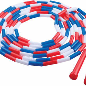 Classic Plastic Segmented Beaded Jump Ropes - Phys. Ed, Gym, Fitness and Recreational Use - Multiple Styles