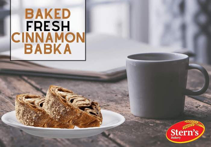 Cinnamon Bread | Babka Cinnamon Cake | Traditional Babka Bread | Kosher & Nut Free | Baked Fresh Daily | 16 Oz, Stern’S Bakery - Image 4