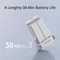 Mini 3 Fly More Combo, Lightweight 3X Mechanical Gimbal Mini Camera Drone with 4K HDR Video, 3 Batteries for 114-Min Flight Time, up to 32800Ft (10Km) Video Transmission, True Vertical Shooting - Image 5