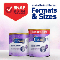 Gentlease Baby Formula, Clinically Proven to Reduce Fussiness, Crying, Gas & Spit-Up in 24 Hours, Brain-Building Omega-3 DHA & Choline, Infant Formula Powder, Baby Milk, 19.9 Oz Can, 4 Count - Image 7
