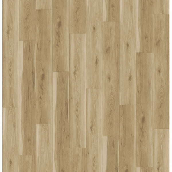 Natural Hickory Brown Wood Look 20-Mil X 7-In W X 48-In L Waterproof and Water Resistant Interlocking Luxury Vinyl Plank Flooring ( 18.62-Sq Ft Carton )