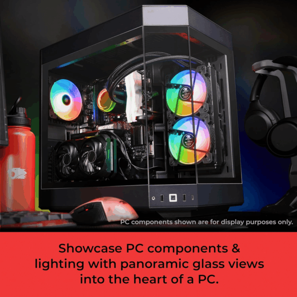 Y60 Black Gaming PC Computer Desktop Y60BA9N47TS03 (AMD Ryzen 9 7900X CPU, NVIDIA Geforce RTX 4070 Ti Super 16GB GPU, 32GB DDR5 RGB 5200Mhz RAM, 2TB Nvme, Wifi Ready, Windows 11 Home) - Image 11