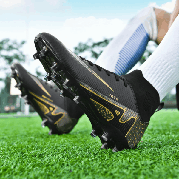 Soccer Cleats for Mens Womens Indoor Soccer Shoes Unisex Baseball Turf Shoes Youth Rugby Shoes Adult AG FG TF Football Boots Wide Training Sneaker - Image 6