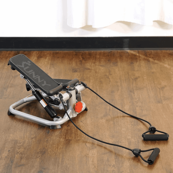 Mini Steppers for Exercise at Home, Stair Step Workout Machine, Full Body Cardio Equipment, with Optional Free Sunnyfit App Connection and Resistance Band - Image 9