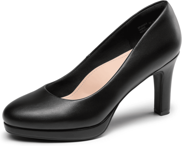 Women'S Pumps Close Toe Low Heels Platform Heels Comfortable Office Work Dress Shoes for Women