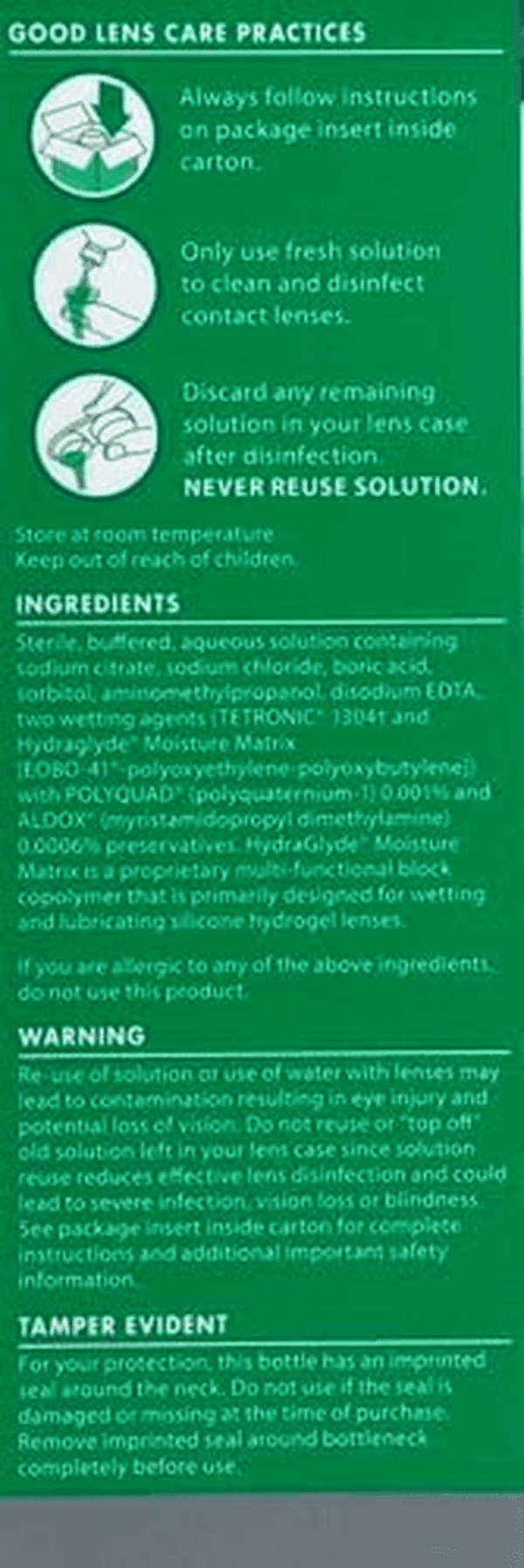 Puremoist Multi-Purpose Contact Lens Cleaning and Disinfecting Solution with Lens Case, 20 Fl Oz (Pack of 2- 10Oz Bottles) - Image 10