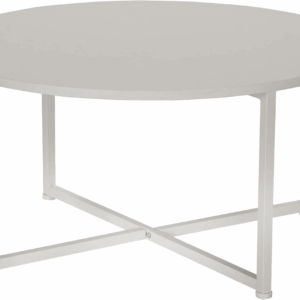 round Coffee Table, White