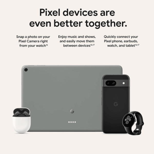 Pixel 8A - Unlocked Android Phone with  AI, Advanced Pixel Camera and 24-Hour Battery - Bay - 128 GB - Image 10
