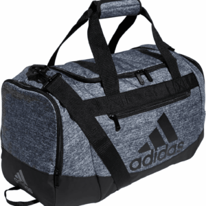Unisex Defender 4.0 Gym Duffel Bag for Men and Women, Jersey Onix Grey/Black, Small (38L)