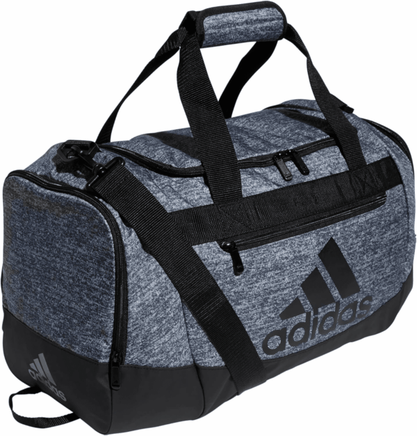 Unisex Defender 4.0 Gym Duffel Bag for Men and Women, Jersey Onix Grey/Black, Small (38L)