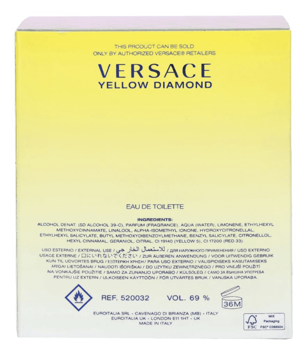 Yellow Diamond by  for Women 3.0 Oz Eau De Toilette Spray - Image 6