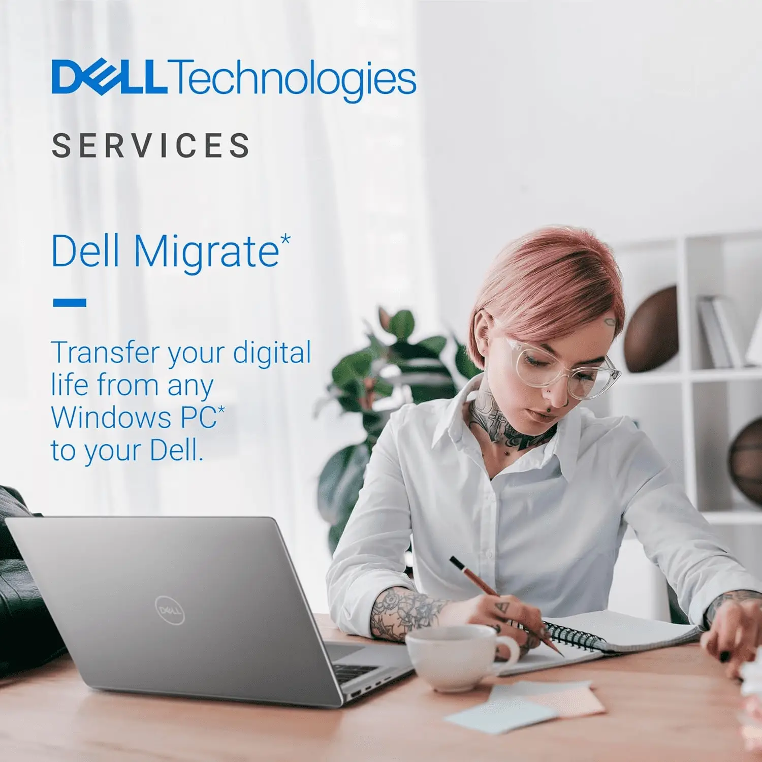 Inspiron 3030 Desktop - Intel Core I7-14700 Processor, 16GB DDR5 RAM, 1TB SSD, Intel UHD 770 Graphics, Windows 11 Pro, Onsite & Migrate Service - Mist Blue - Image 8