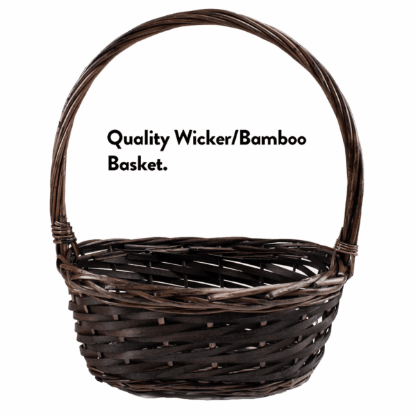 Brown Easter Basket for Kids and Adults (45Ct) Already Filled Easter Gift Basket with Plush Easter Bunny, Candy, Snacks, and Treats - Boys, Girls, Grandchildren, Young Children, Toddlers, Men, Women - Image 4