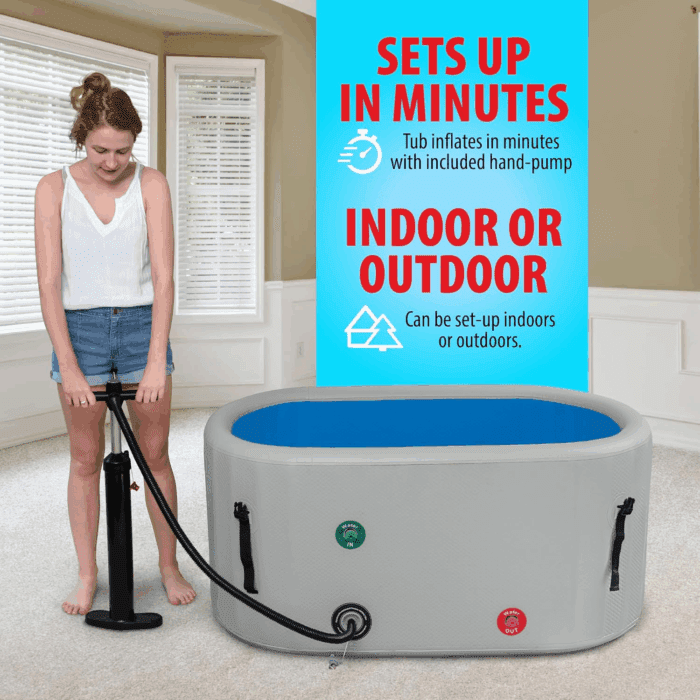 Inflatable Ice Bathtub with Chiller 2.0 - Image 7