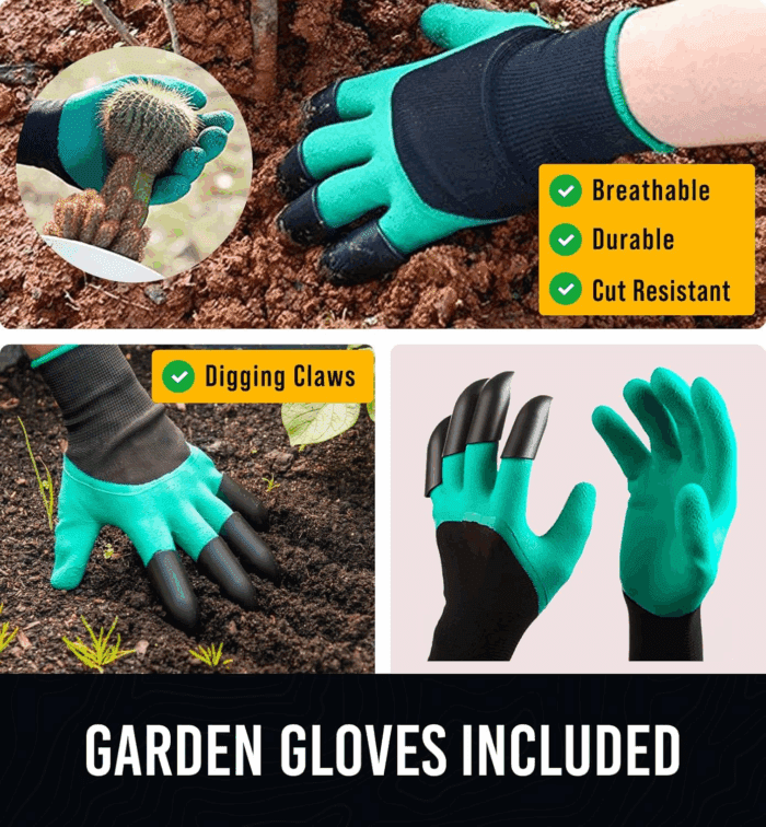 Treasured Gifts for Mom - Heavy Duty Gardening Tools - 22-Piece Gardening Gifts for Women, Mom, Men - Durable, Ergonomic Garden Tool Set - Image 5