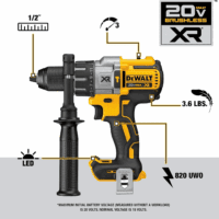 20V MAX Hammer Drill and Impact Driver, Cordless Power Tool Combo Kit with 2 Batteries and Charger (DCK299M2) - Image 3