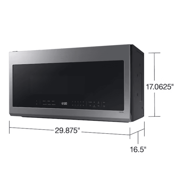 2.1-Cu Ft 29.87-In Over-The-Range Microwave with Sensor Cooking ( Stainless Steel ) - Image 11