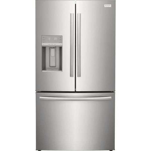 Gallery Standard-Depth 27.8-Cu Ft 3 -Door French Door Refrigerator with Dual Ice Maker with Water and Ice Dispenser ( Fingerprint Resistant Stainless Steel ) ENERGY STAR Certified