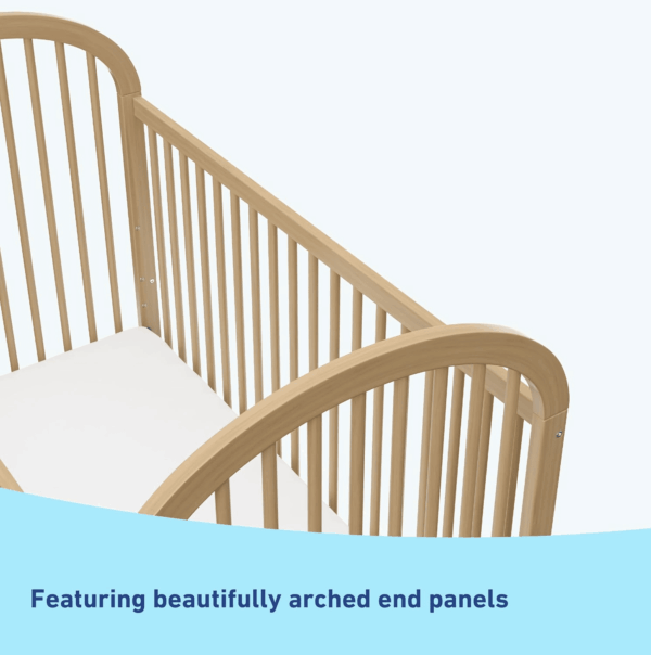 Olivia 3-In-1 Convertible Crib-Driftwood - Image 6