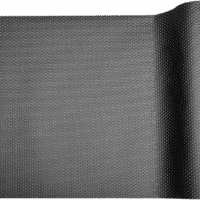 Bearded Dragon Tank Accessories, Reptile Terrarium Liner Substrate for Leopard Gecko, Snake, Lizard and Tortoise, Non-Adhesive Reptile Carpet Bedding for Reptile Tank, Black