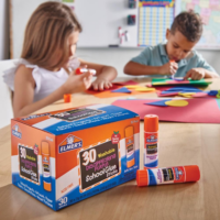 Disappearing Purple School Glue Sticks, Child-Friendly, Acid-Free and Washable - 7 Grams, Pack of 30 - Image 2
