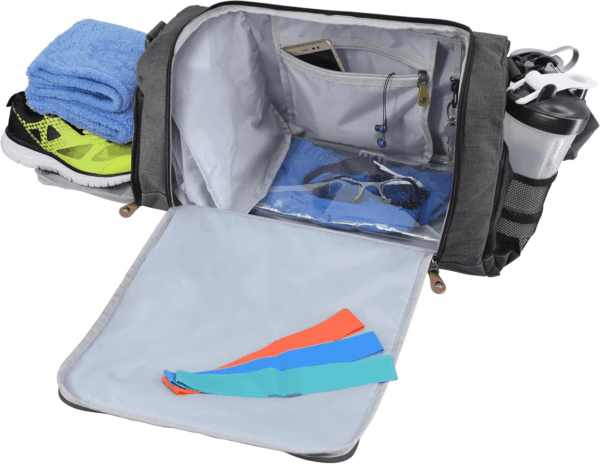 Ultimate Gym Bag 2.0: the Durable Crowdsource Designed Duffel Bag with 10 Optimal Compartments Including Water Resistant Pouch - Image 8