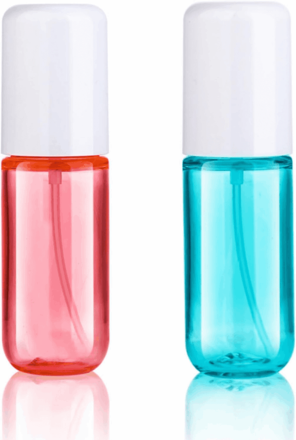 Small Spray Bottles Travel Size 1.35Oz 40ML, Fine Mist Plastic Spray Bottles, Refillable Empty Spray Bottle for Toners, Perfume, Face& Hair Spray