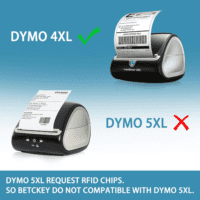 - Compatible DYMO 1744907 (4" X 6") Shipping Labels, Perforated, Compatible with DYMO Labelwriter 4XL Rollo & Zebra, NOT Fit 5XL [10 Rolls/2200 Labels] - Image 2