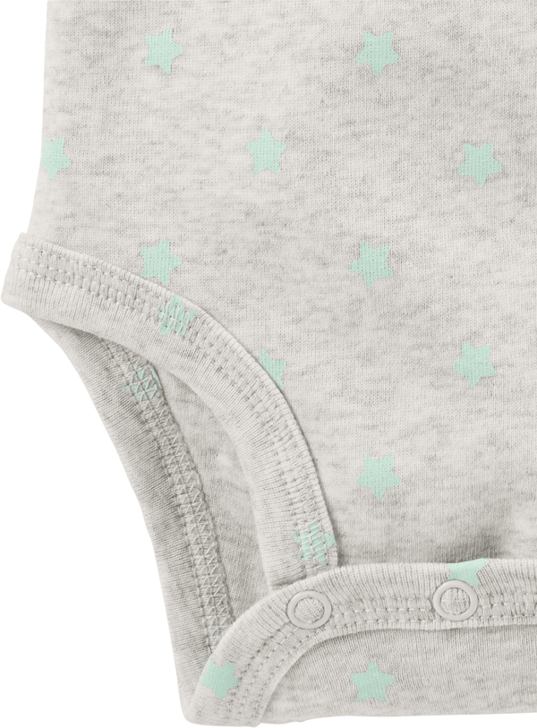 Unisex-Baby 6-Piece Bodysuits (Short and Long Sleeve) and Pants Set - Image 4