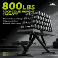 Weight Bench, Adjustable Strength Training Bench for Full Body Workout with Fast Folding-New Version - Image 3