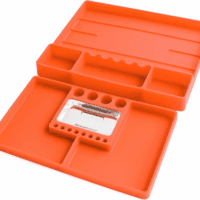 2 Pcs Silicone Tool Tray with Magnetic Small Parts Tray, Non-Slip Flexible Mechanic Automotive Tool Organizer Tool Storage Tool Holder Grip Mats, Christmas Day Gift for Men, Father’S Day Gift