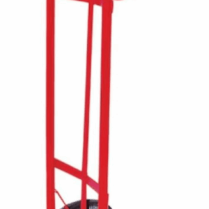 Steel Pneumatic Hand Truck Dolly - 500-Lb. Capacity, 10In. Tires, Premium American Red Finish