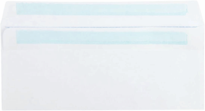 #8 5/8 Security Envelopes, Double Window, Self Seal Envelopes for Invoices/Statements, 3-5/8" X 8-5/8", 24 Lb White, 5/Box (QUA24539) - Image 3