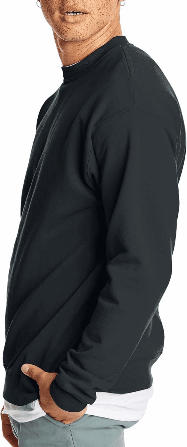 Men'S Ecosmart Fleece, Pullover Crewneck Sweatshirt, 1 or 2 Pack - Image 4