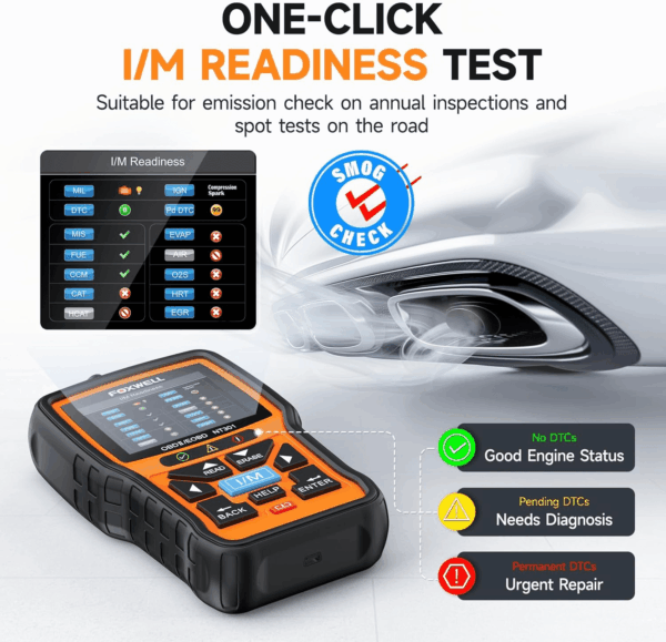NT301 OBD2 Scanner Live Data Professional Mechanic OBDII Diagnostic Code Reader Tool for Check Engine Light - Image 5