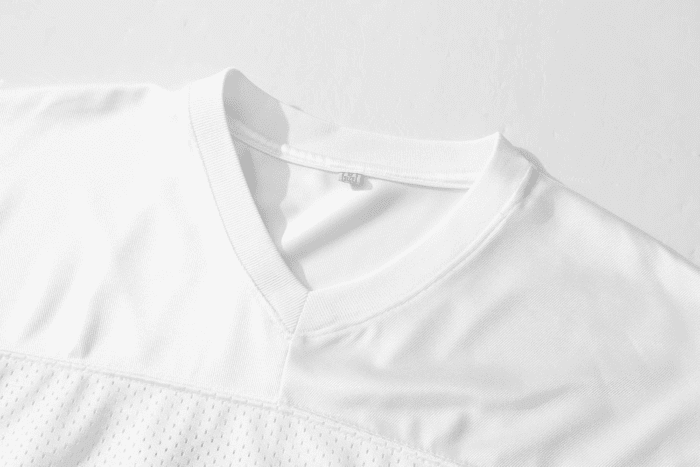 Blank Football Jersey Mesh Athletic Football Shirt Practice Sports Uniform - Image 3