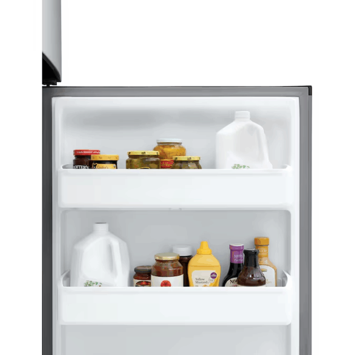 18.3-Cu Ft Top-Freezer Refrigerator ( Easycare Stainless Steel ) Garage Ready - Image 8