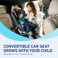 Extend2Fit Convertible Car Seat, Rear-Facing and Forward-Facing, Extended Rear-Facing Seat Option, Redmond, Ideal for Newborns, Infants, and Toddlers - Image 7