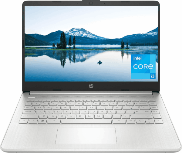 14 Inch Laptop, HD Display, Intel Core I3-1215U, 8 GB RAM, 256 GB SSD, Intel UHD Graphics, Windows 11 Home in S Mode, Natural Silver, 14-Dq5009Nr